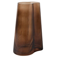 Ripe vase 26 cm, brun