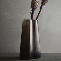 Ripe vase 26 cm, brun