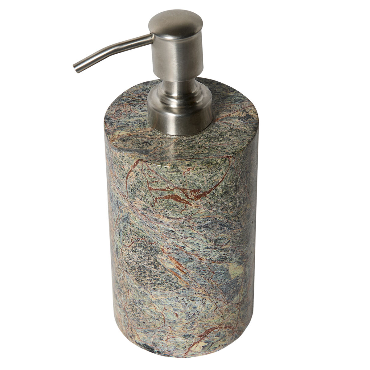 Vita sæbedispenser, grøn