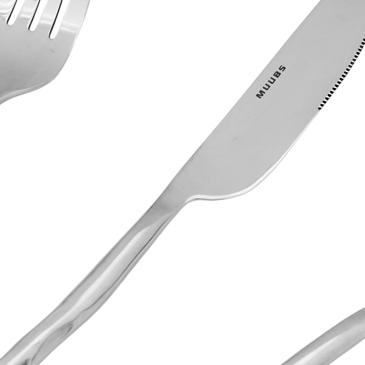 Muubs Uta bestickset 16-pack, polerat stål