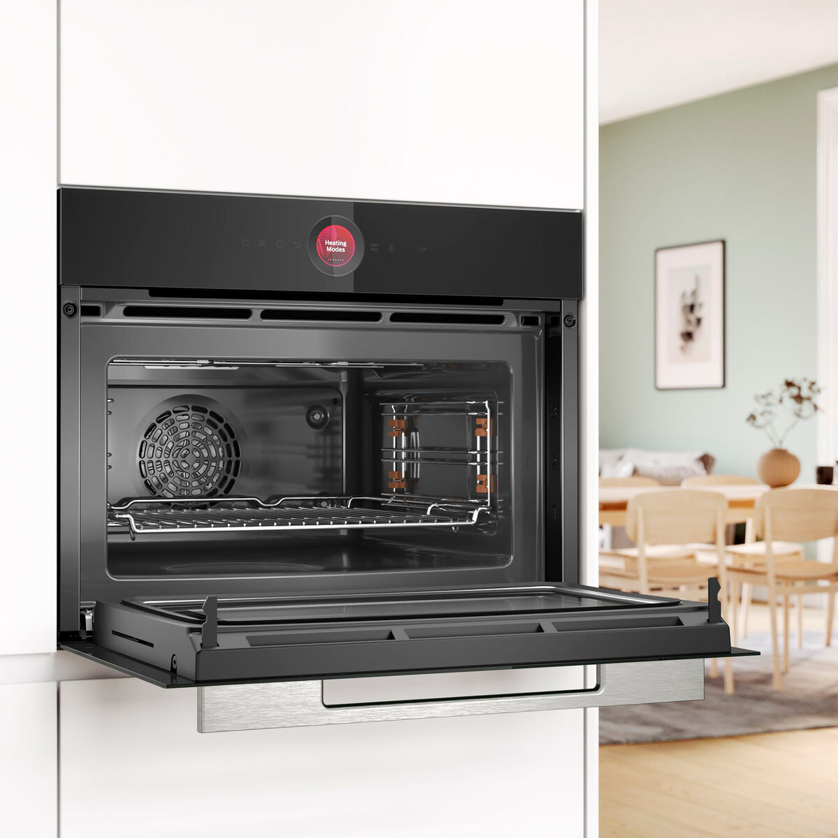 CMG7241B1 Serie 8 kombiugn 60 × 45 cm, svart
