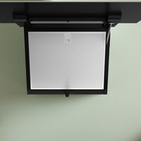 DWK67FN60 Serie 4 vägghängd köksfläkt 60 cm, svart