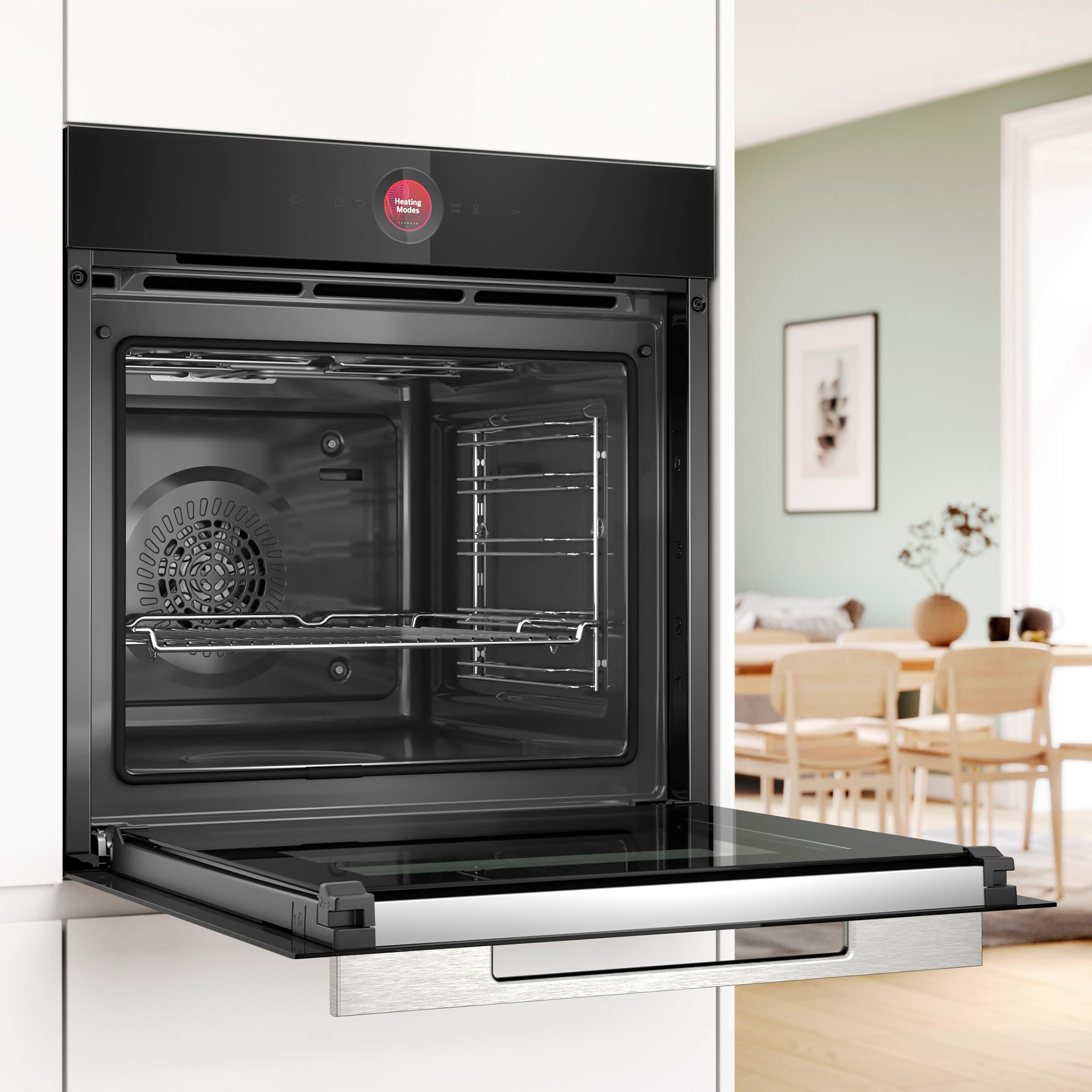 HBG7741B1 Serie 8 inbyggnadsugn 60 × 60 cm, svart
