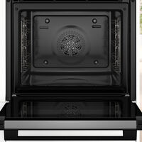 HRG578BB7 Serie 6 inbyggnadsugn med ångfunktion 60 × 60 cm, svart