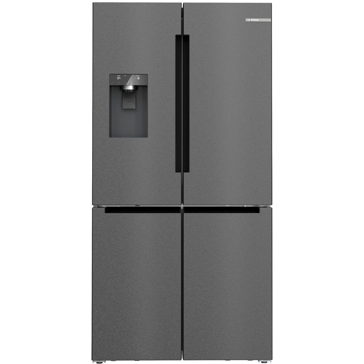 KFI96AXEA Serie 6 fritstående kombiskab 183 × 90,5 cm, antracit
