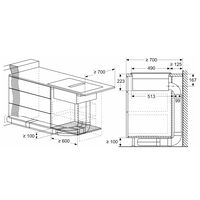 PVS611B16E Serie 4 induktionshäll med integrerad fläkt 60 cm
