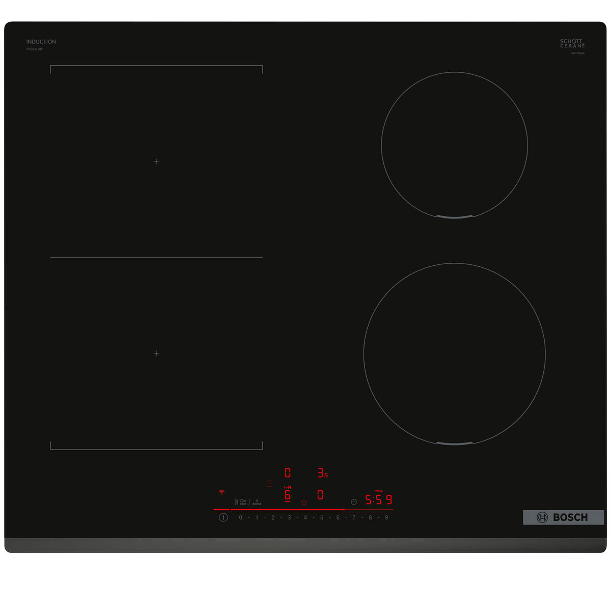 PVS631HB1E Serie 6 induktionshäll 60 cm