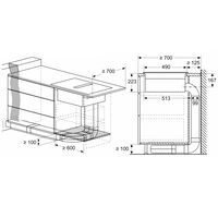 PVS811B16E Serie 4 induksjonstopp 80 cm med integrert ventilator