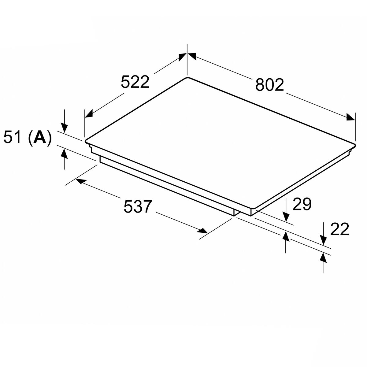 PXE831HC1E Serie 6 induksjonstopp 80 cm