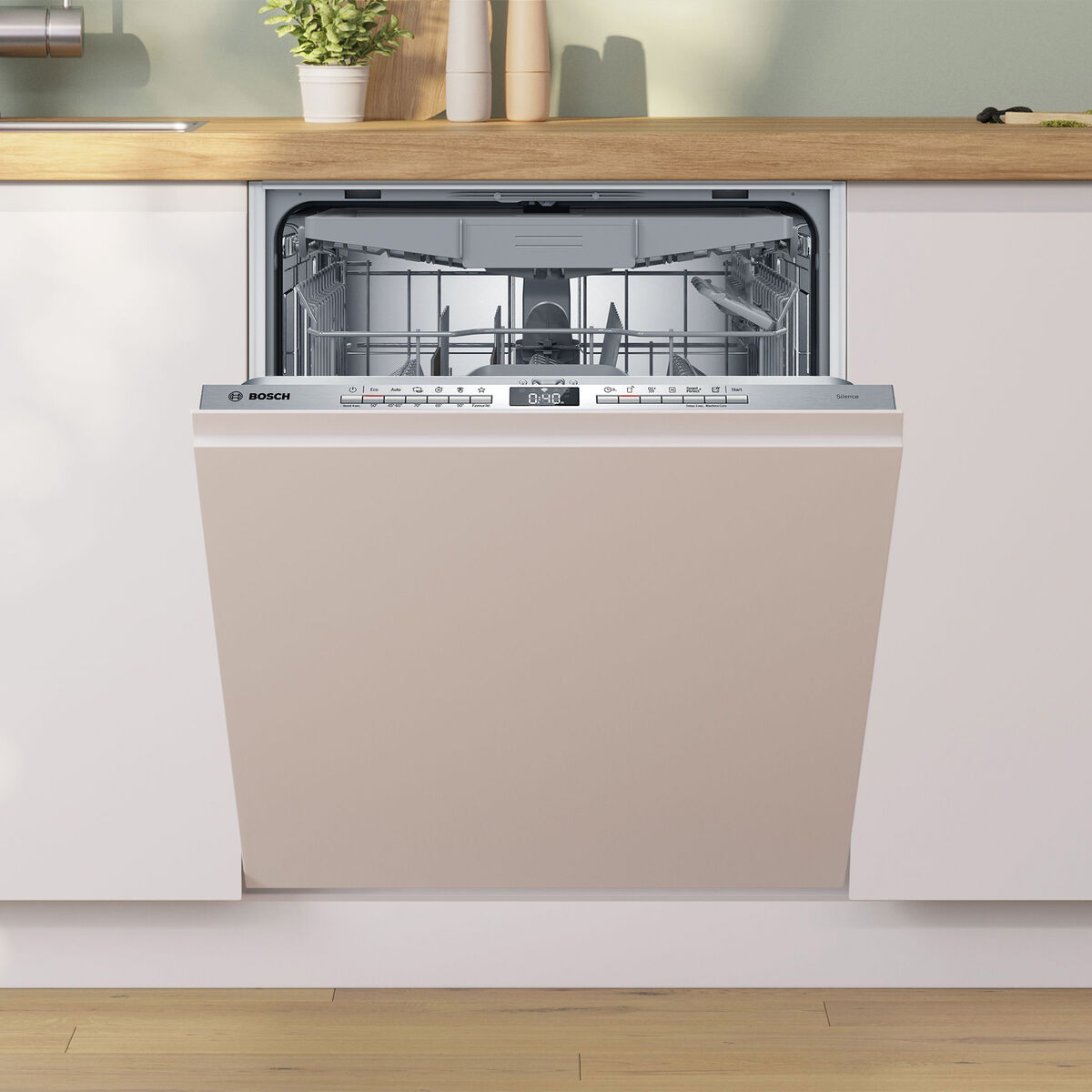 SBH4HVX14E Serie 4 helintegrerad diskmaskin 60 cm