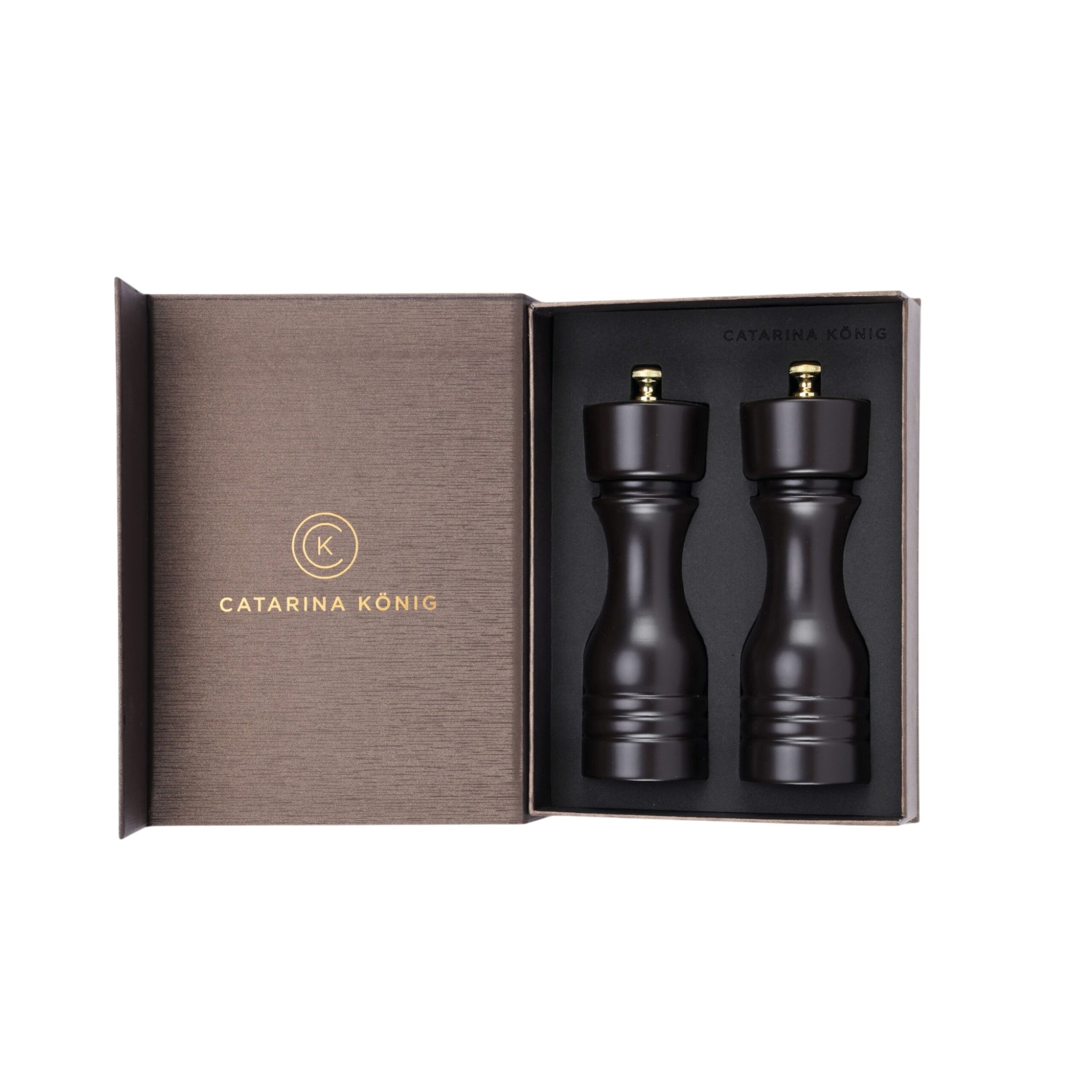 Salt- og peberkværn 18 cm Chocolate Collection
