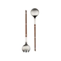 Catarina König Salatbestikk Wood Collection 2-pakning