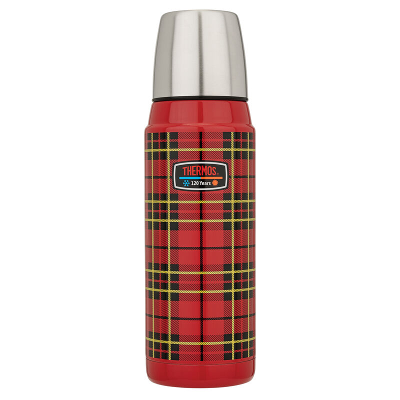 Thermos Jubileum termoflaske 0,5 liter, rødternet