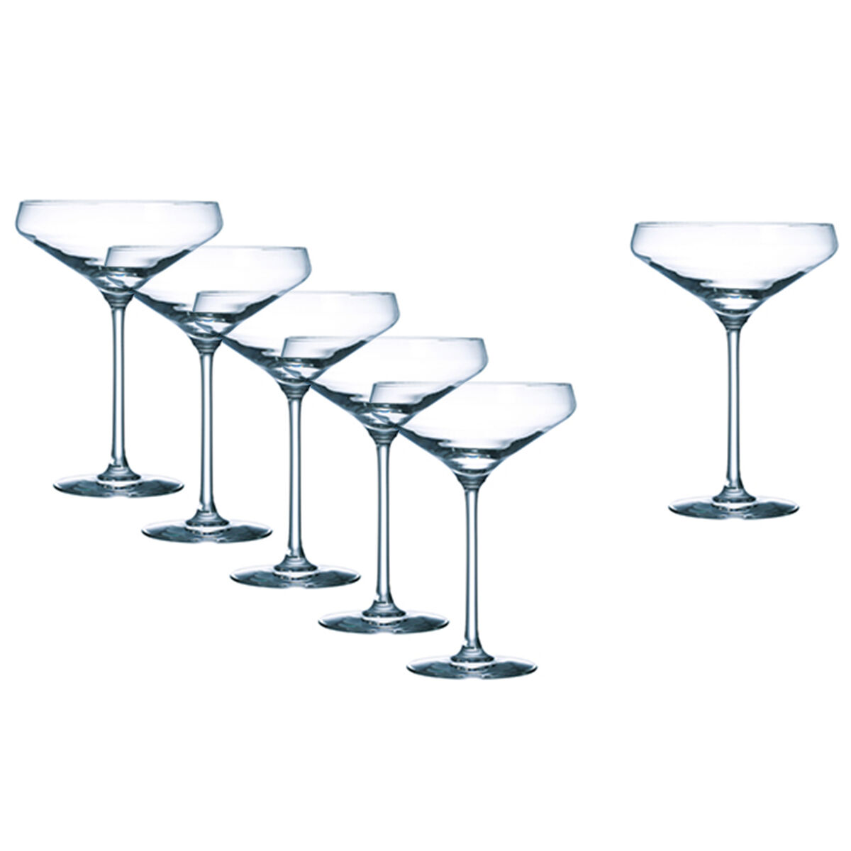 Open Up champagneglass 30 cl, 6 stk