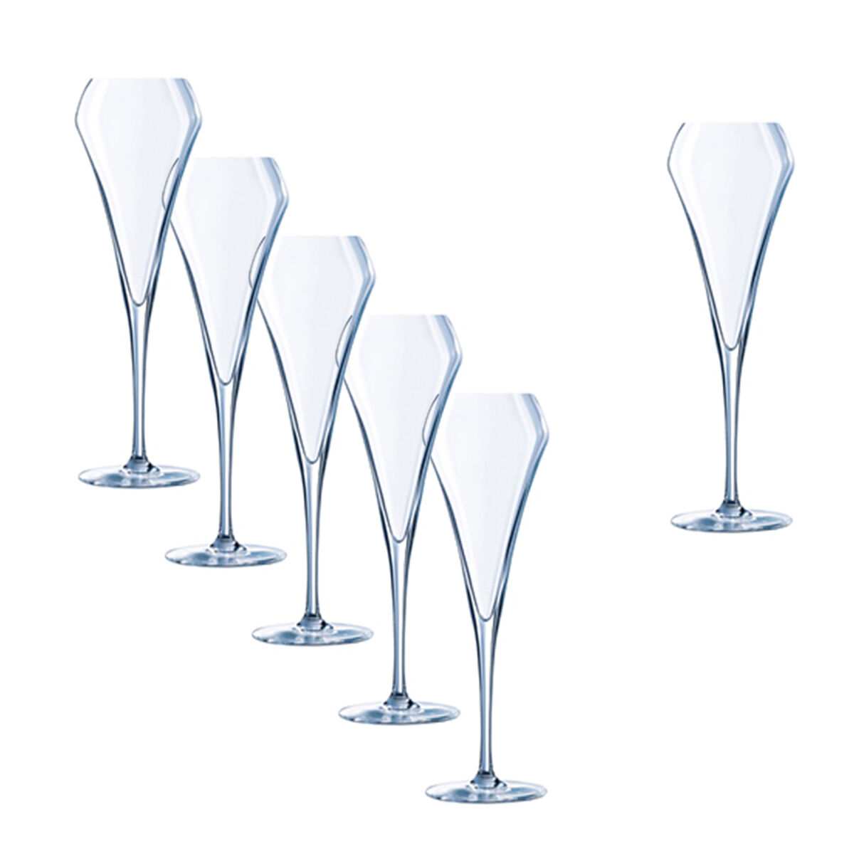 Open Up champagneglass 20 cl, 6-pack
