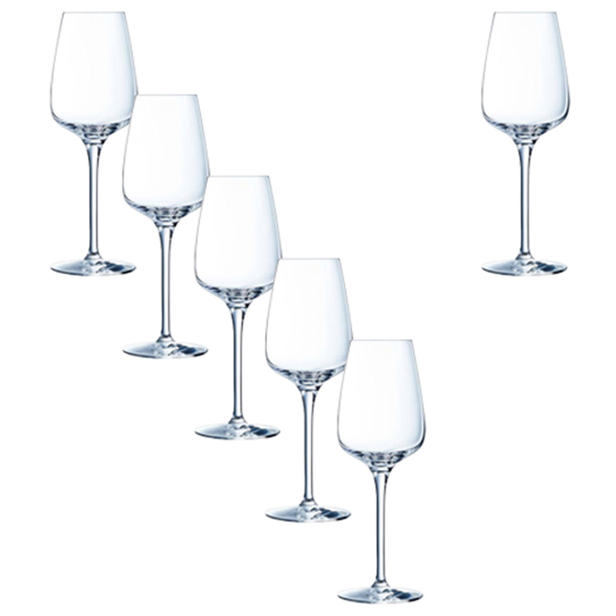 Sublym hvidvinsglas 25 cl, 6-pak