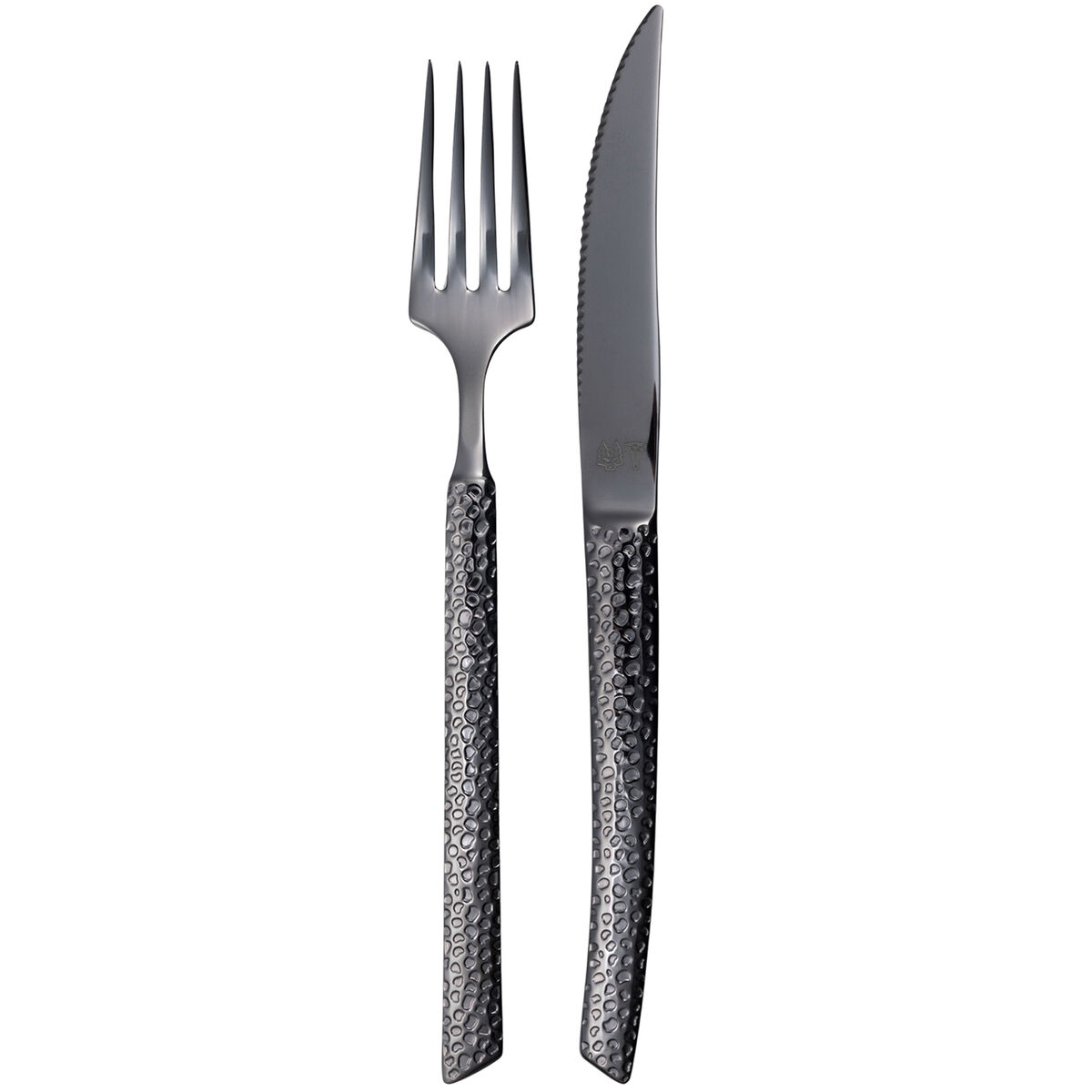 Vargen & Thor LAVA Steakset 8 dele, antracit