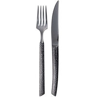 Vargen & Thor LAVA Steakset 8 dele, antracit