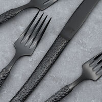 Vargen & Thor LAVA Steakset 8 dele, antracit