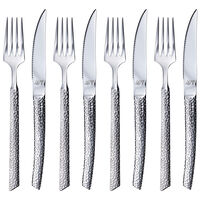 Vargen & Thor LAVA Steakset 8 dele, rustfrit