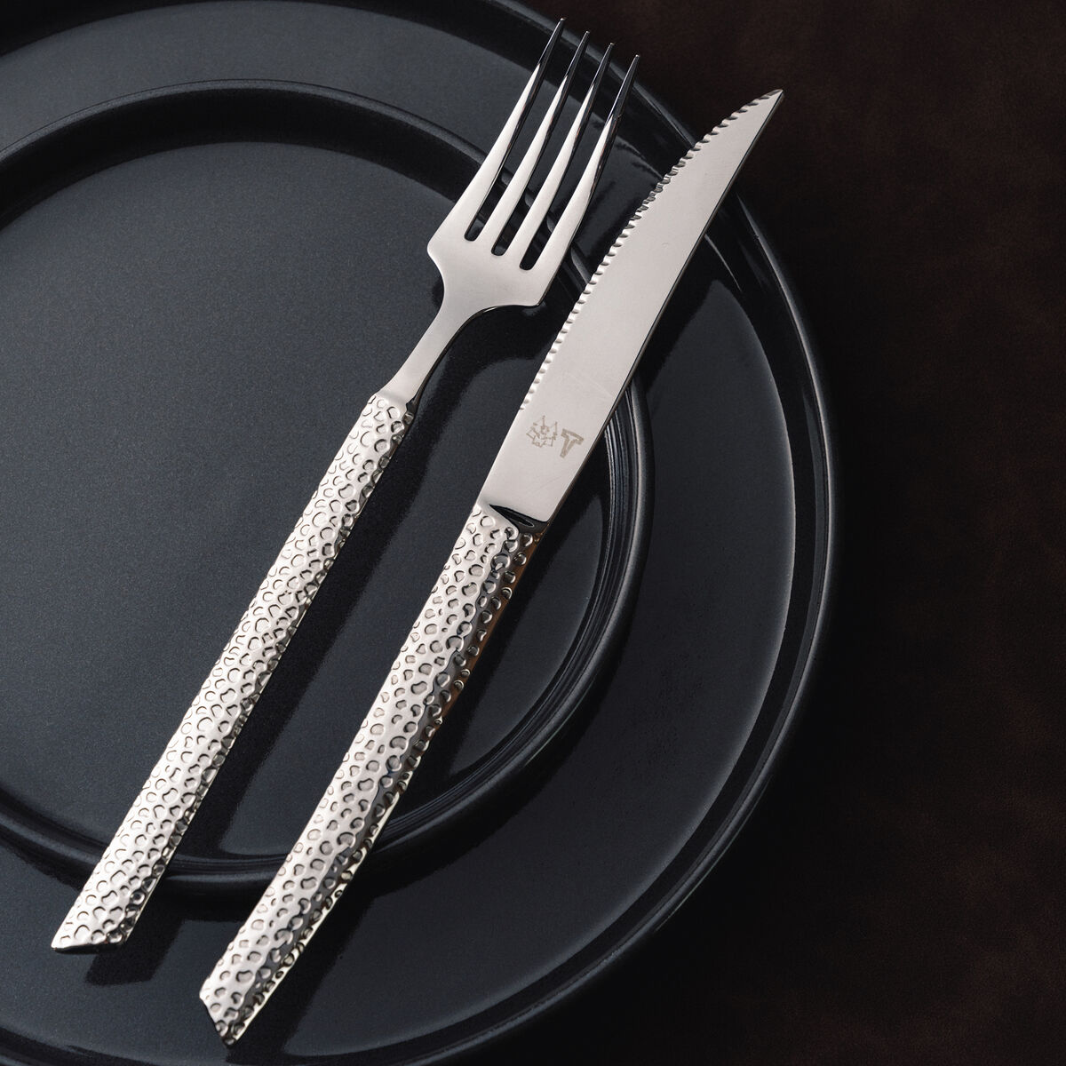 Vargen & Thor LAVA Steakset 8 dele, rustfrit