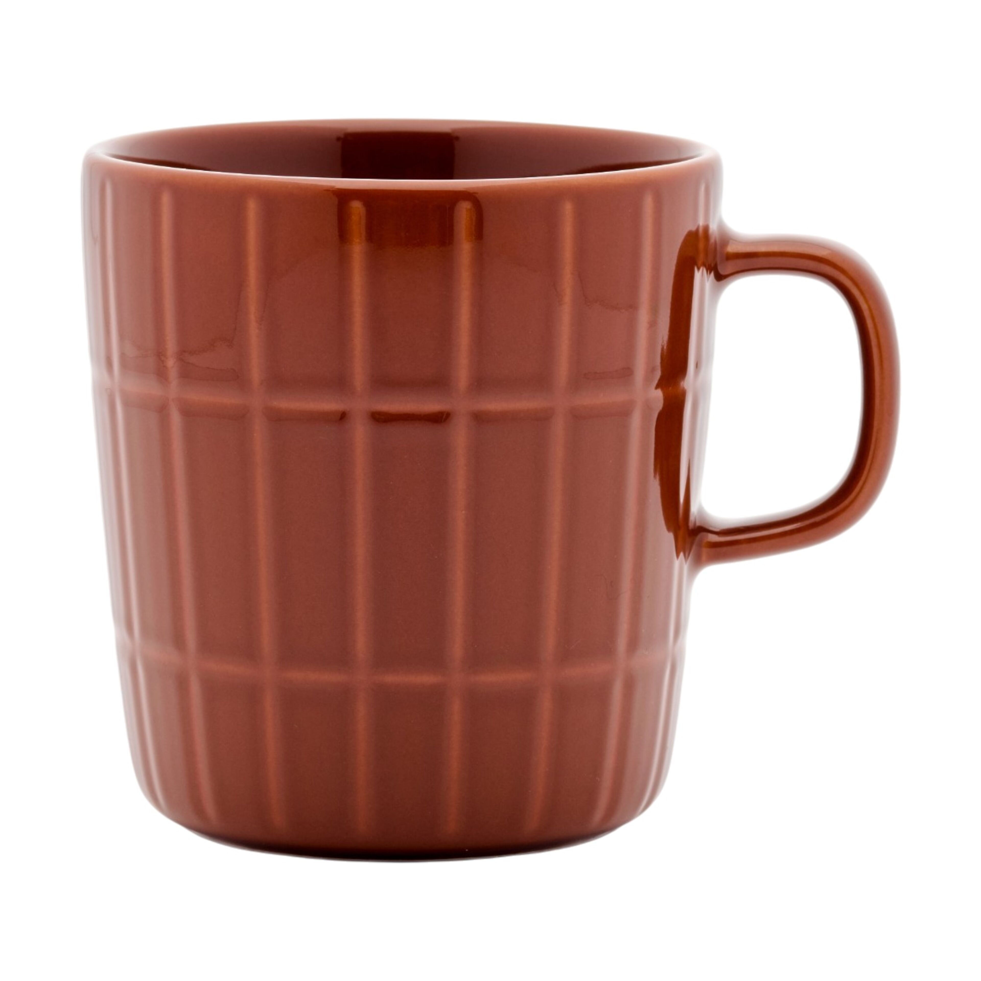Tiiliskivi Oiva mugg 4 dl, kastanjebrun