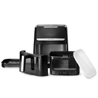 Easy Fry Silence Vision airfryer 7 liter, svart