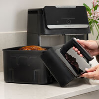 Easy Fry Silence Vision airfryer 7 liter, svart