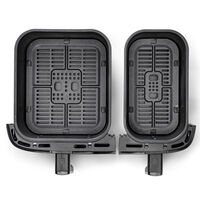 Easy Fry Dual airfryer 8,3 l, sort