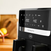 Easy Fry Dual airfryer 8,3 l, sort