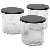 OBH Nordica Dolci isskåle 3-pak, 480 ml, transparent