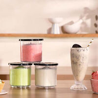 OBH Nordica Dolci isskåle 3-pak, 480 ml, transparent