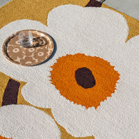 Unikko 60 th Anniversary gulvtæppe til udendørsbrug 160 x 230 cm, orange