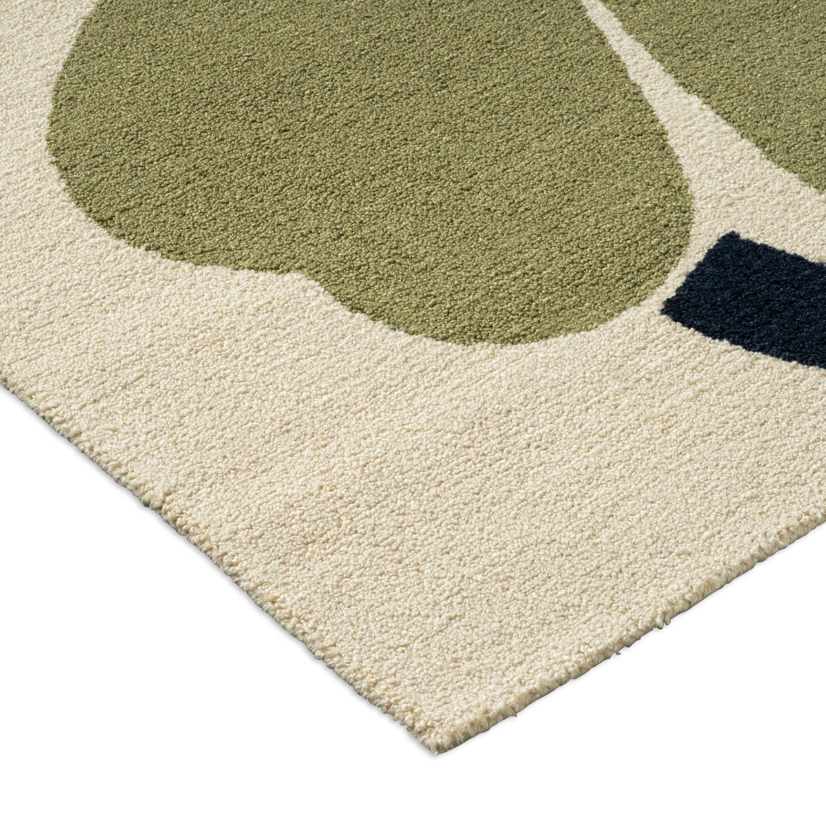 Unikko 60th Anniversary utendørsteppe 140 x 200 cm, dusty green