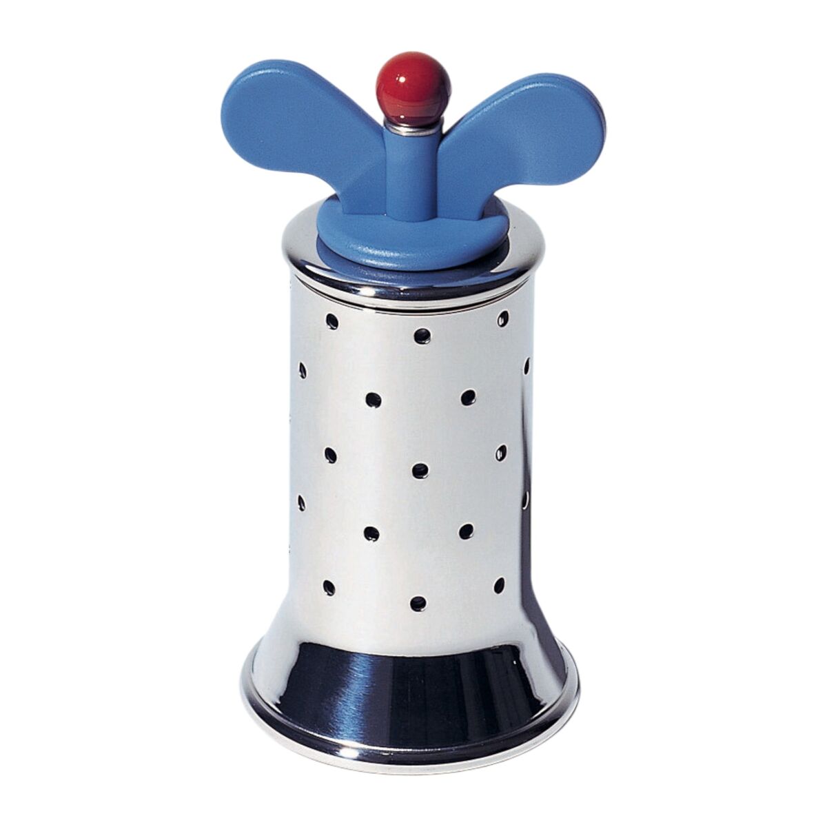 Alessi Pepparkvarn, stål/blå