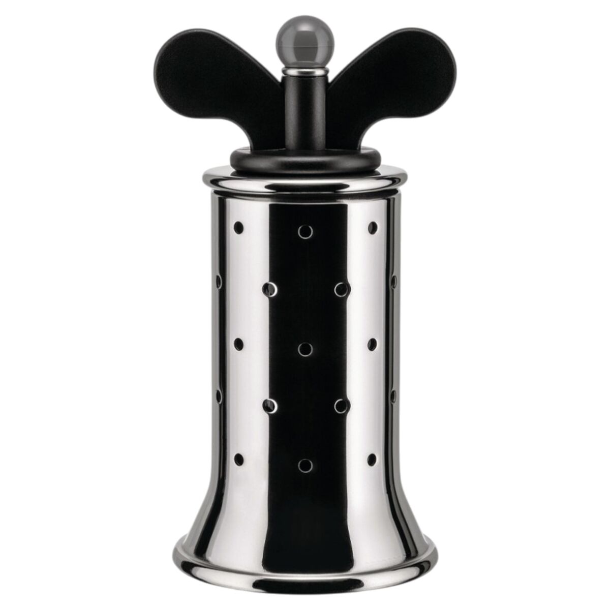 Alessi Pepparkvarn, stål/svart