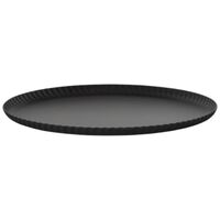 Alessi Pleats bricka 31 cm, svart