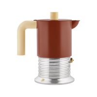 Alessi Vite mokabryggare 3 koppar, brun