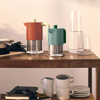 Alessi Vite mokabryggare 3 koppar, grön