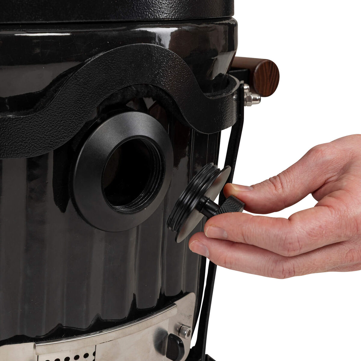 Icon Junior kamado-grill 34 cm, sort