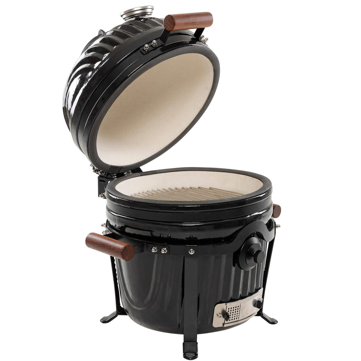 Icon Junior kamado-grill 34 cm, sort