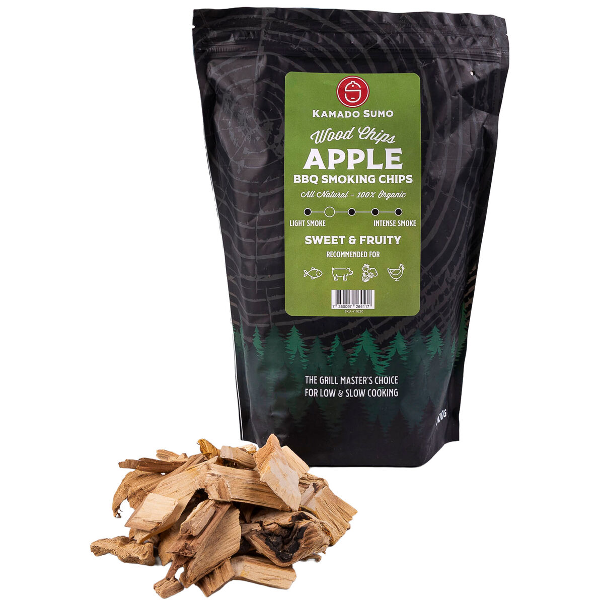 Äpple rökflis 800 g