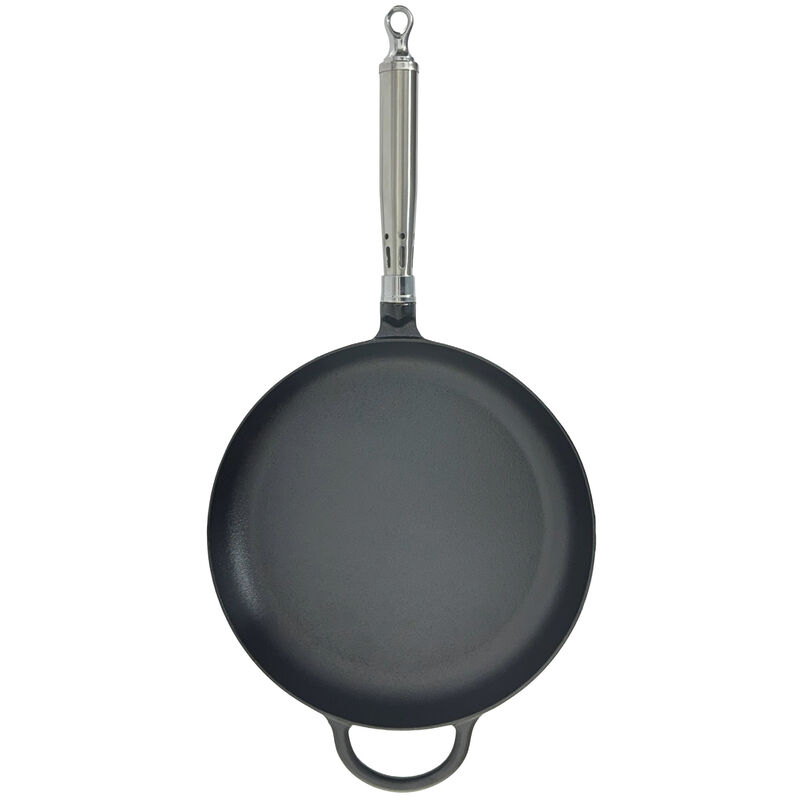 Maestro gjutjärnsstekpanna med rund kant 28 cm 