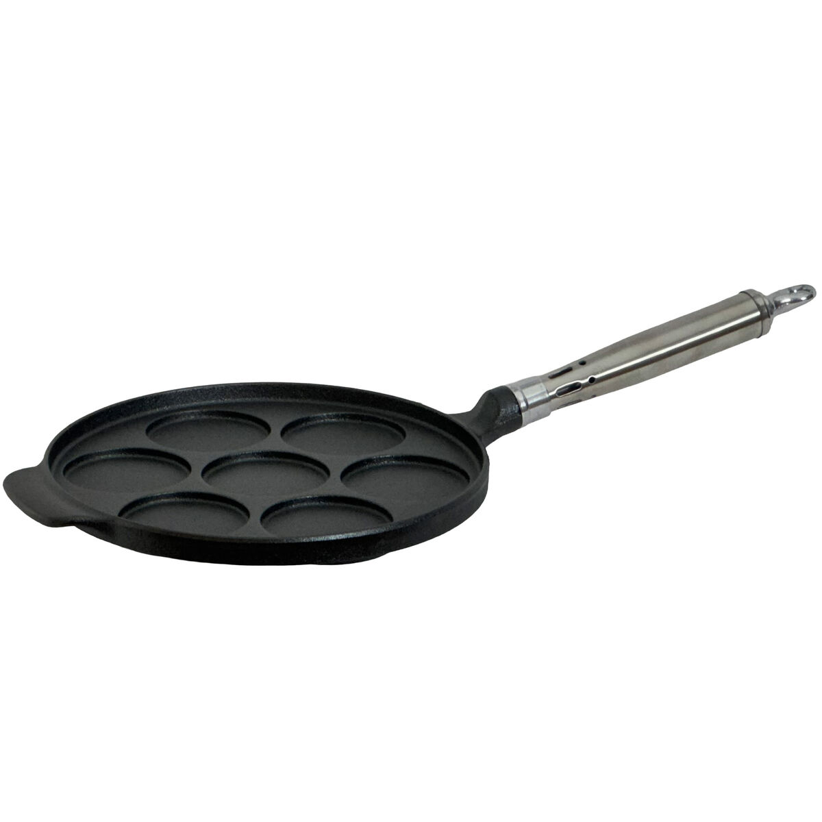 Maestro støbejernsplættepande 25 cm