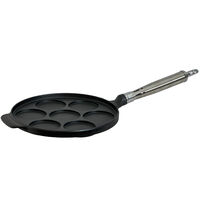Maestro støbejernsplættepande 25 cm