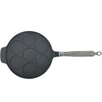 Maestro støbejernsplættepande 25 cm