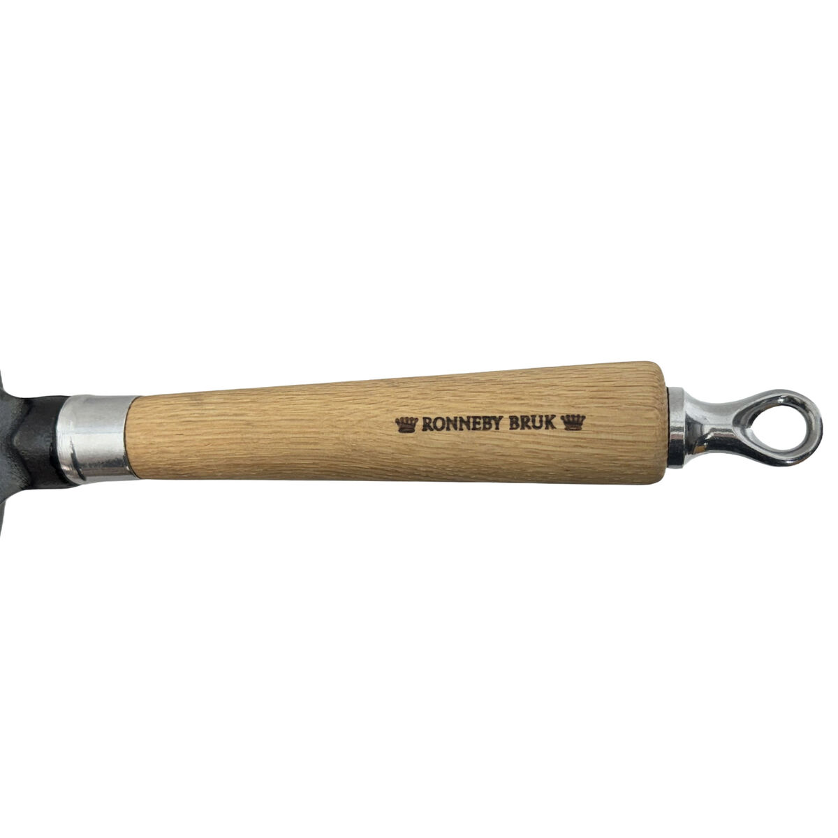 Exclusive Line støbejernsplættepande 25 cm, egetræs‑håndtag
