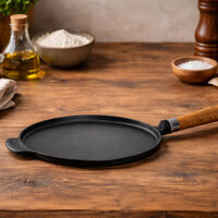 Exclusive Line pannkakspanna i gjutjärn 28 cm, ek