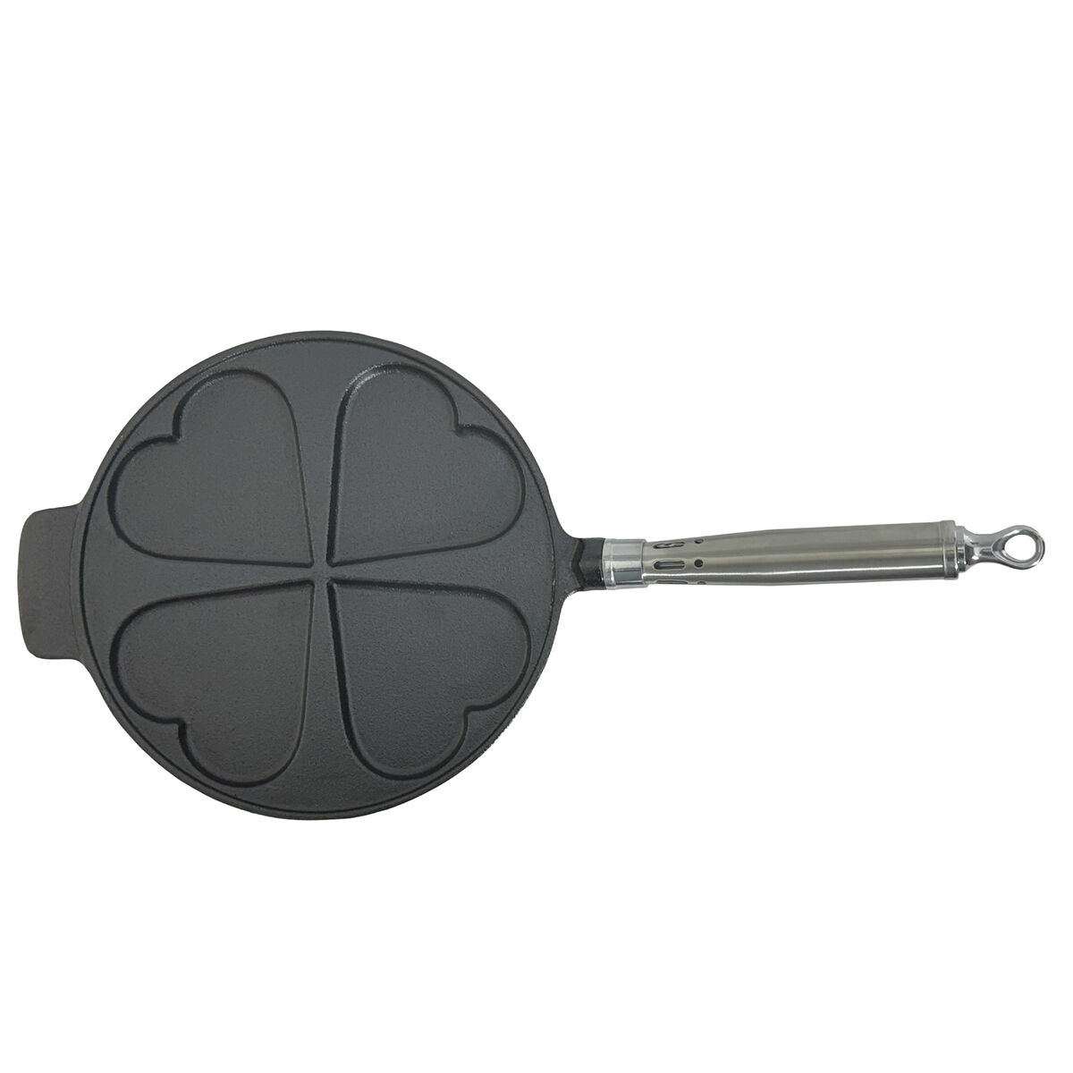 Maestro støbejernspande til mini-pandekager (hjerter), 25 cm