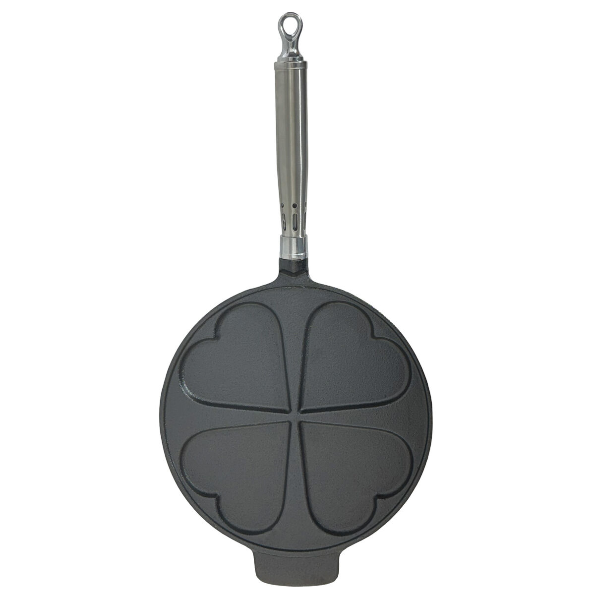 Maestro støbejernspande til mini-pandekager (hjerter), 25 cm
